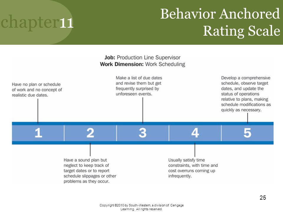 Behavior Anchored Rating Scale