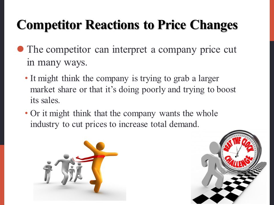 Competitor Reactions to Price Changes