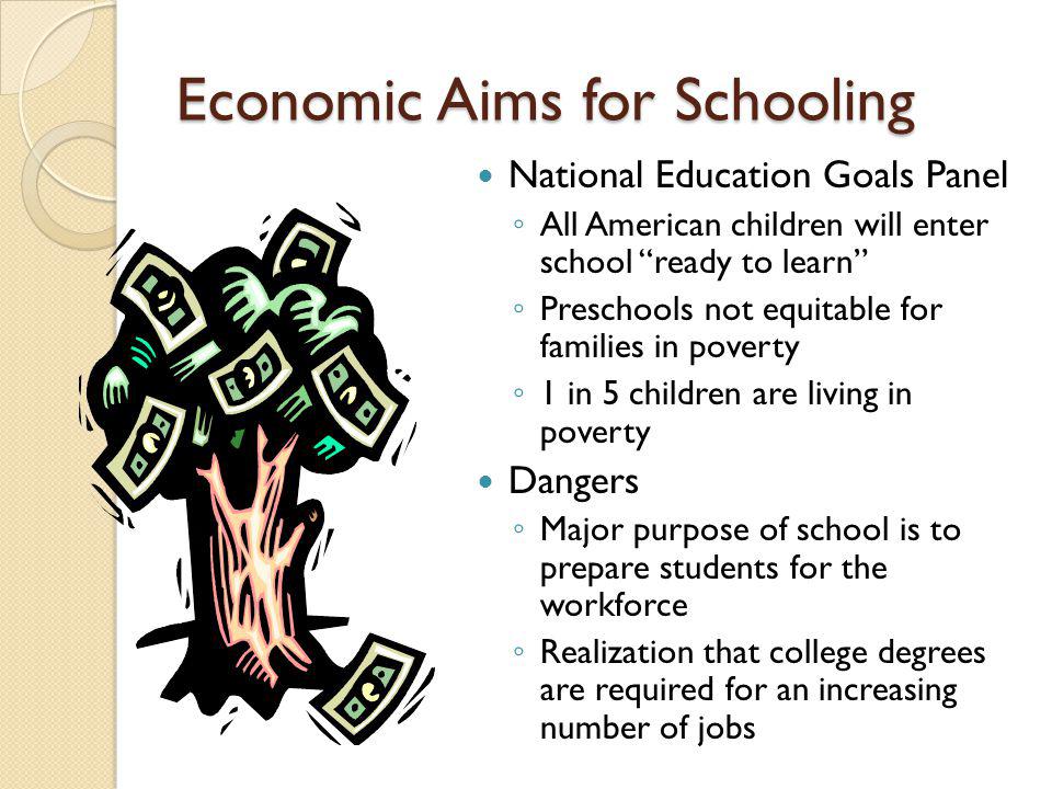 Economic Aims for Schooling