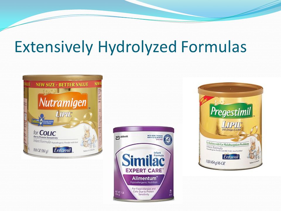 hydrolyzed baby formula