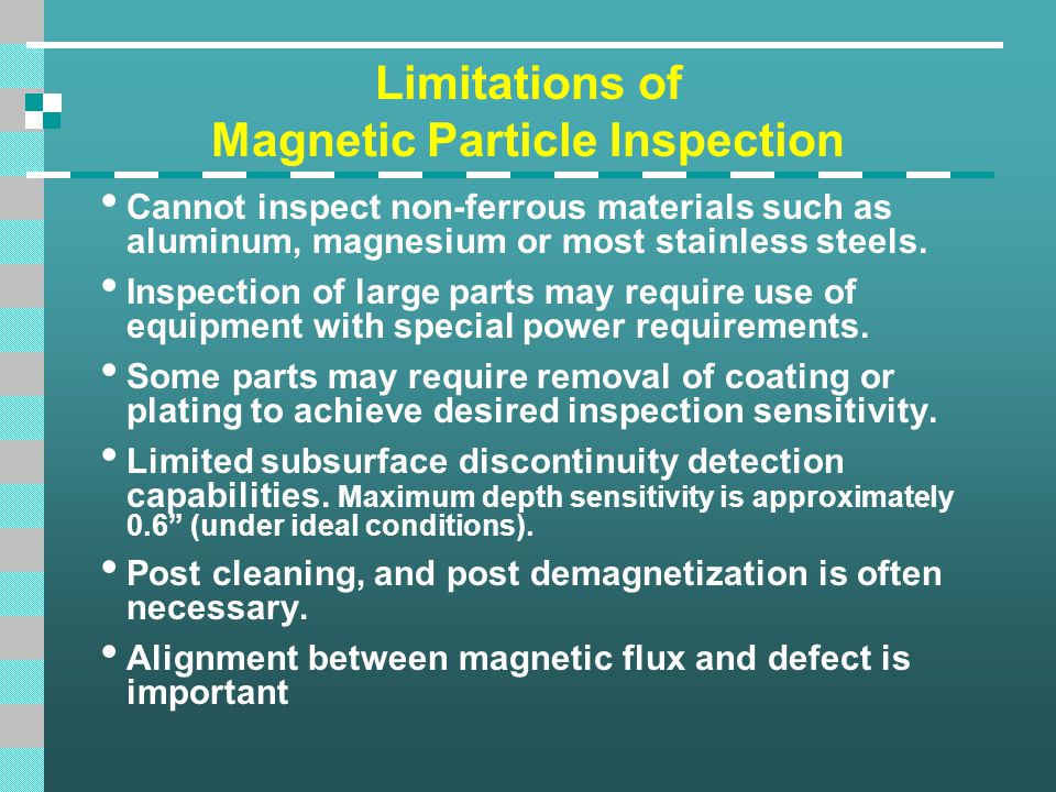 MAGNETIC PARTICLE TESTING - ppt video online download