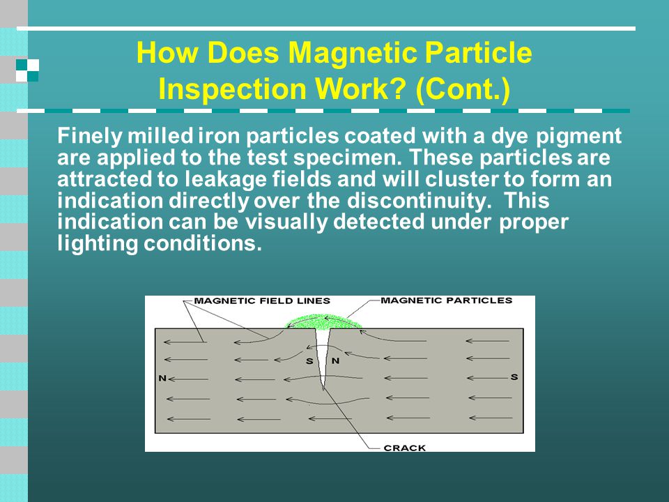 MAGNETIC PARTICLE TESTING - ppt video online download