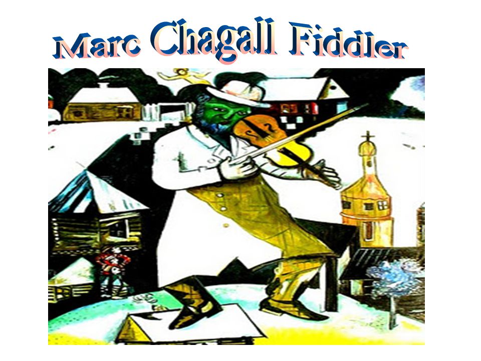 Marc Chagall Fiddler