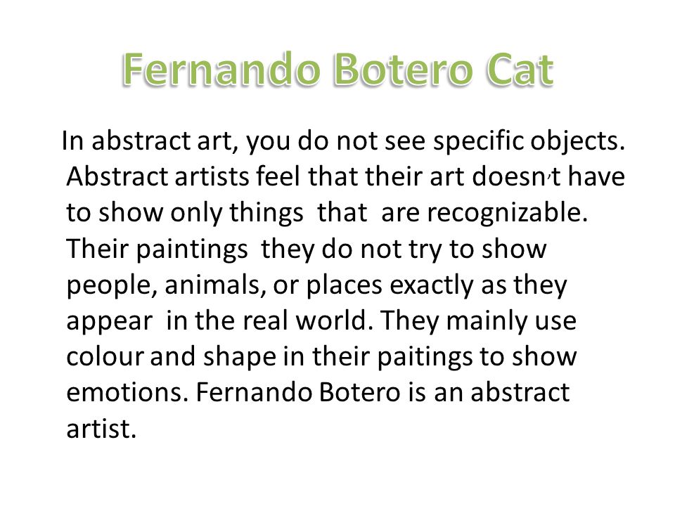 Fernando Botero Cat