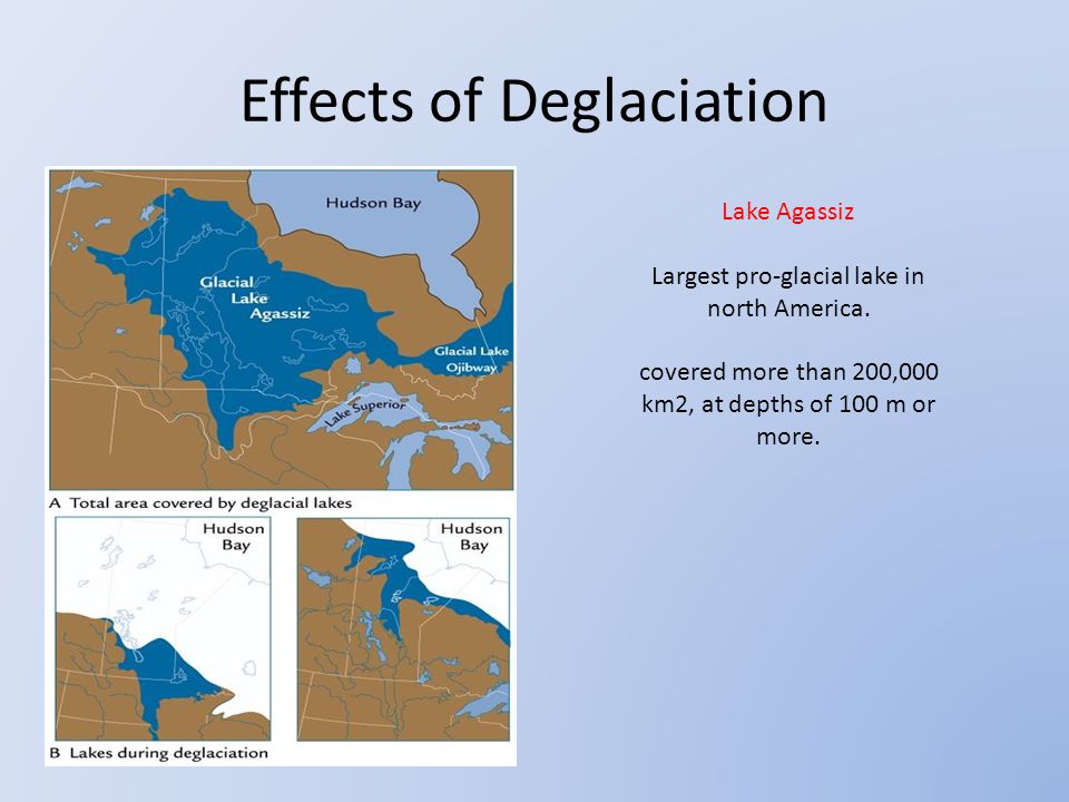 Effects of Deglaciation