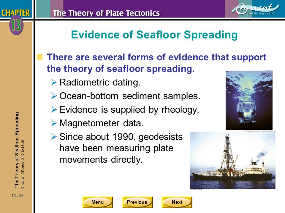 Evidence Of Seafloor Spreading Ppt Download