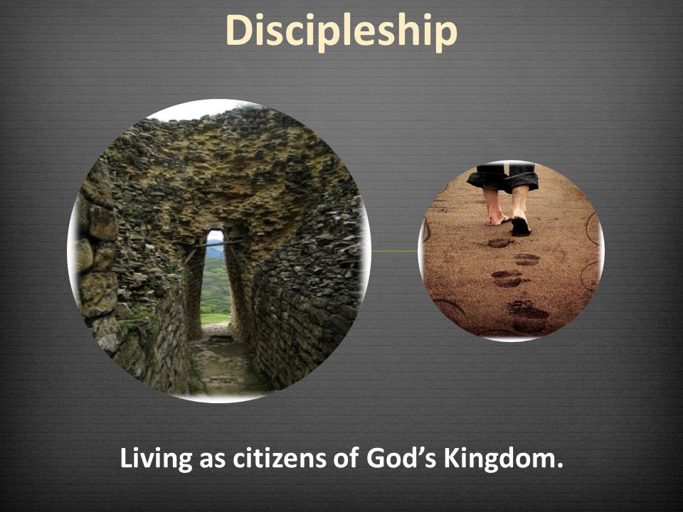 Living as citizens of God’s Kingdom.
