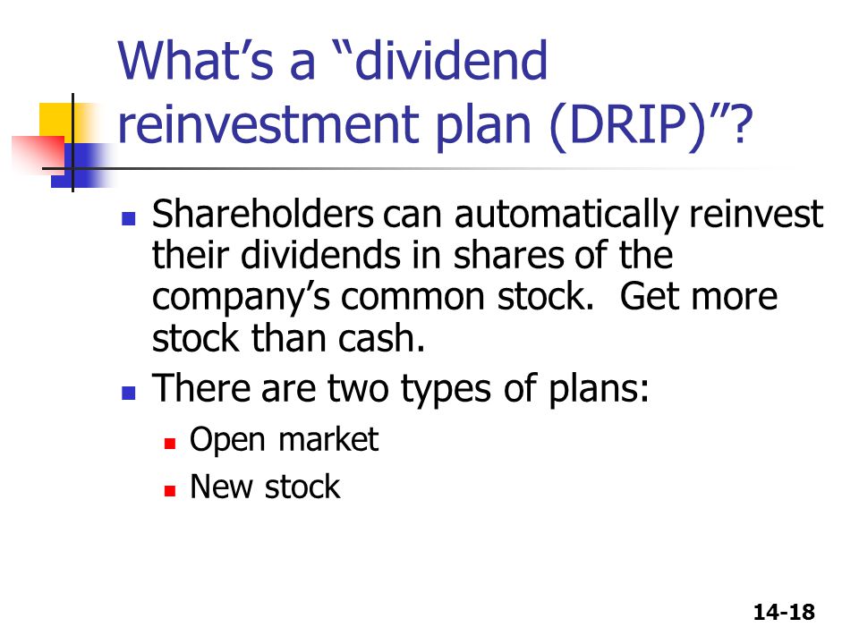 What’s a dividend reinvestment plan (DRIP)