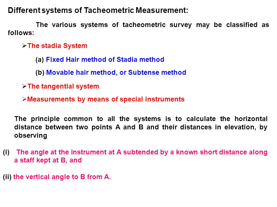 TACHEOMETRIC SURVEYING - ppt video online download TACHEOMETRIC SURVEYING - ppt video online download