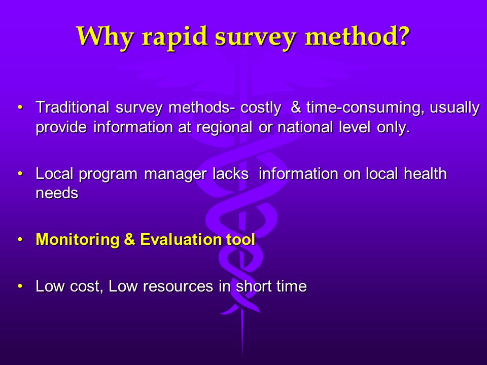 Rapid Survey Method. - ppt video online download