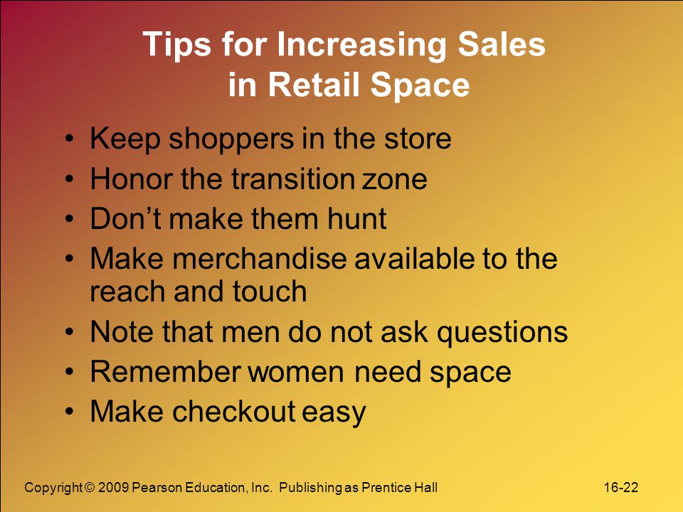 Tips for Increasing Sales in Retail Space