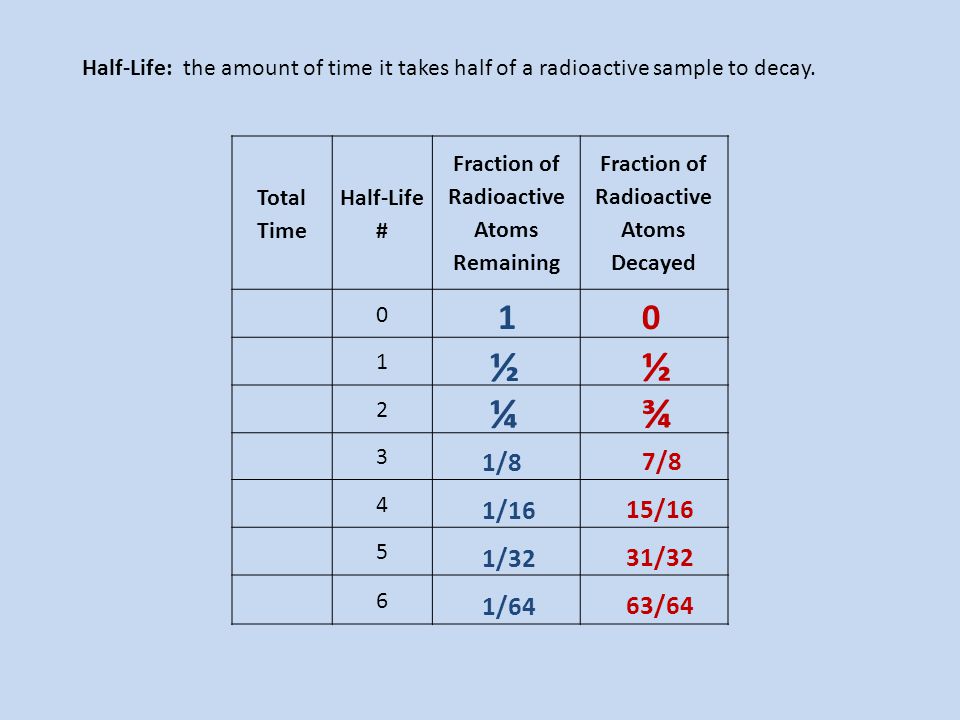 half life notes ppt video online