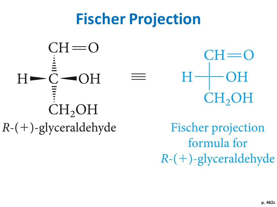 Fischer Projection p. 462c