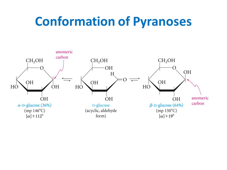 Conformation of Pyranoses