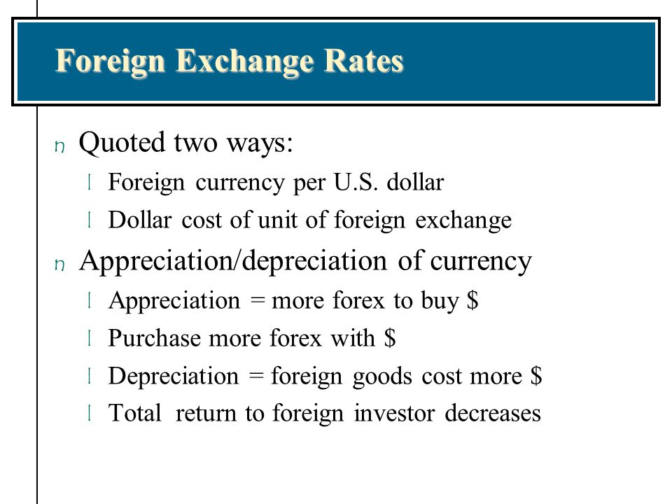 Foreign Exchange Derivative Market Ppt Download - 