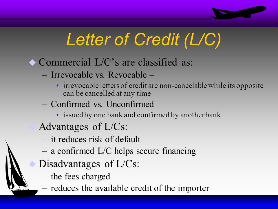 Financing Foreign Trade Ppt Download