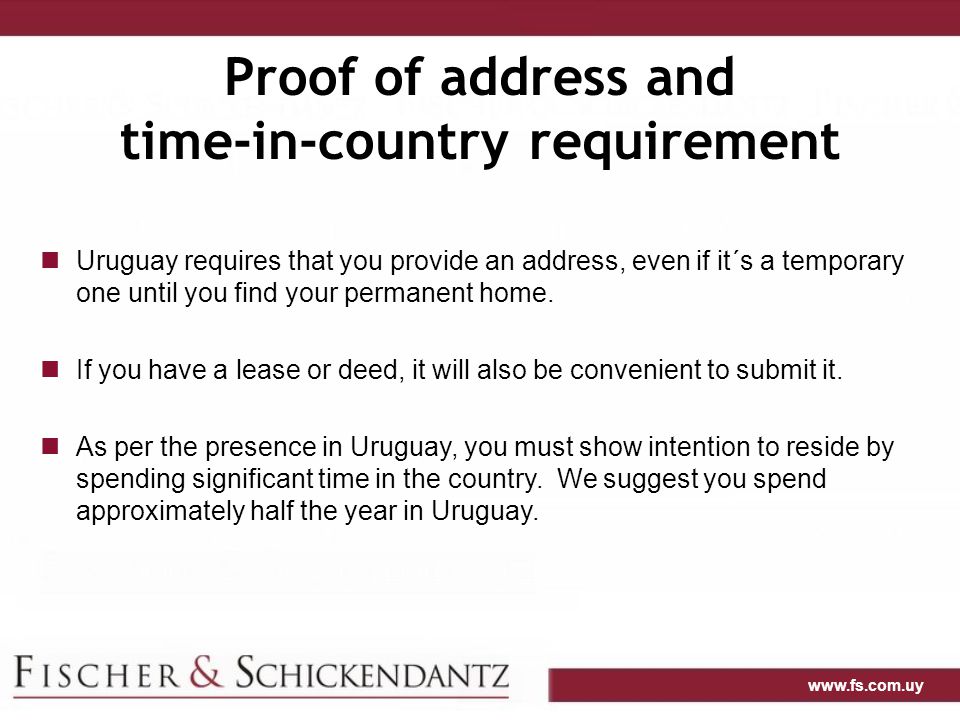time-in-country requirement