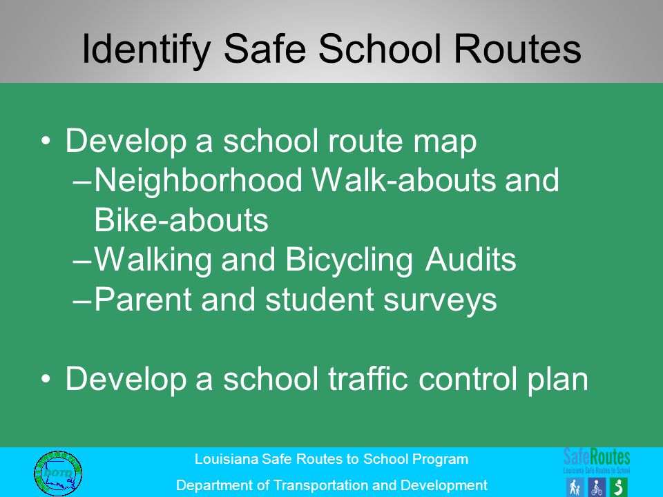 Identify Safe School Routes