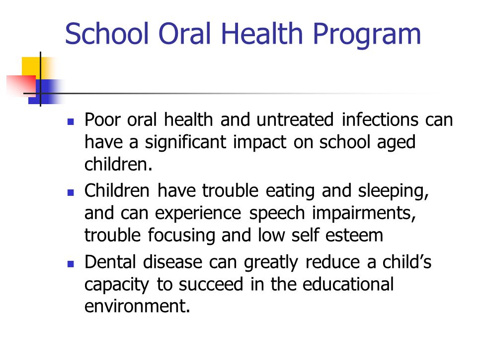 School Oral Health Program Maine CDC/DHHS - Ppt Download