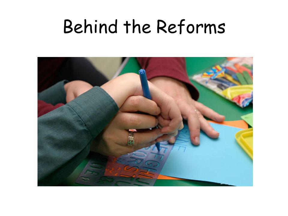Behind the Reforms