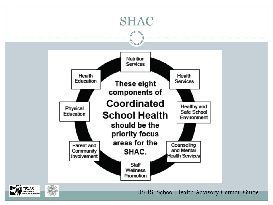 SHAC DSHS School Health Advisory Council Guide