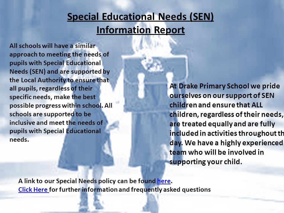 Special Educational Needs (SEN) Information Report