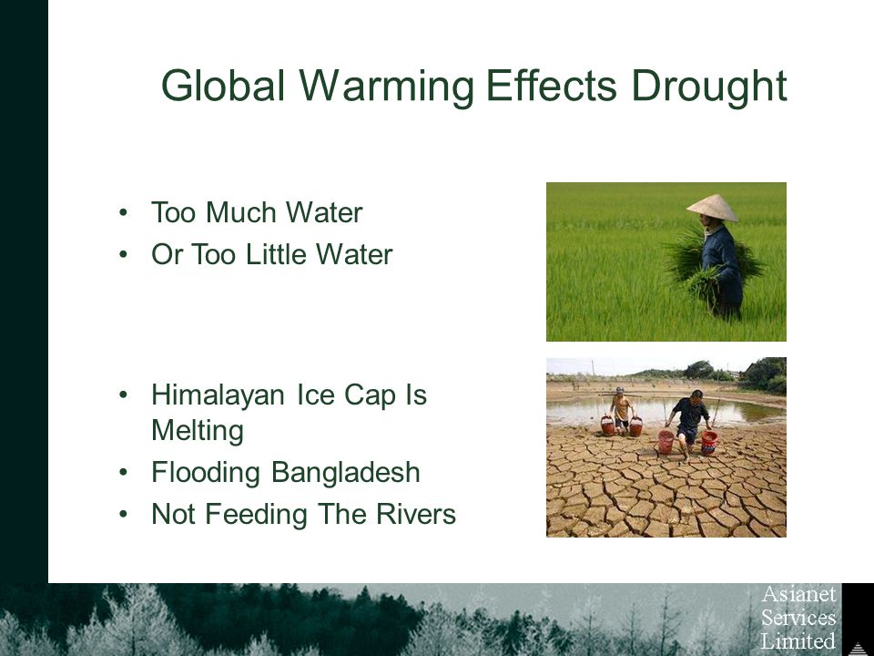 Global Warming Effects Drought