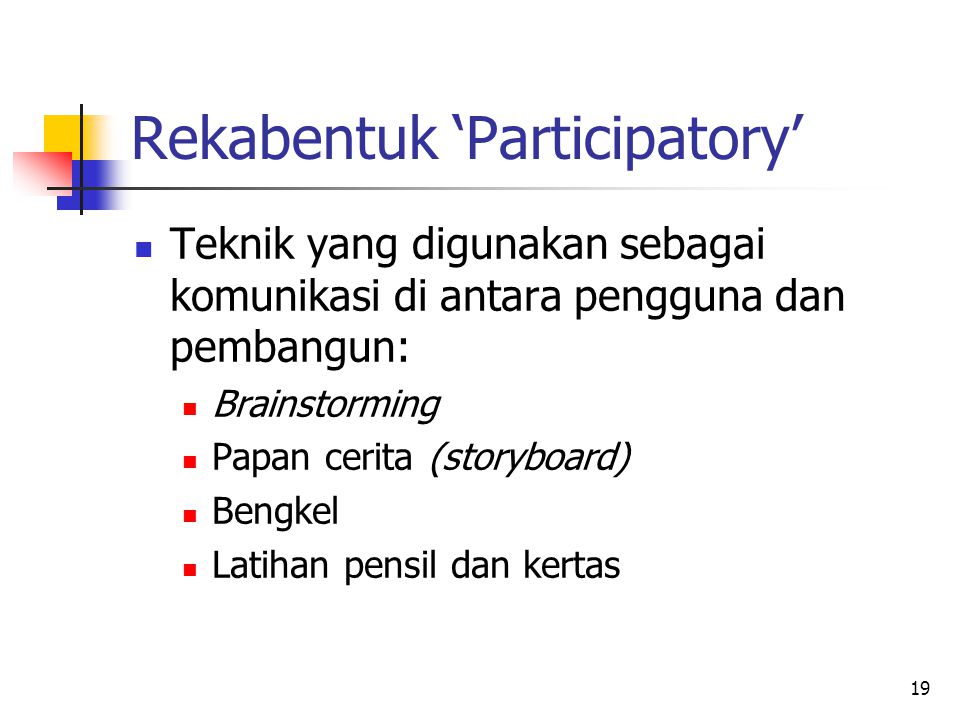 Rekabentuk ‘Participatory’