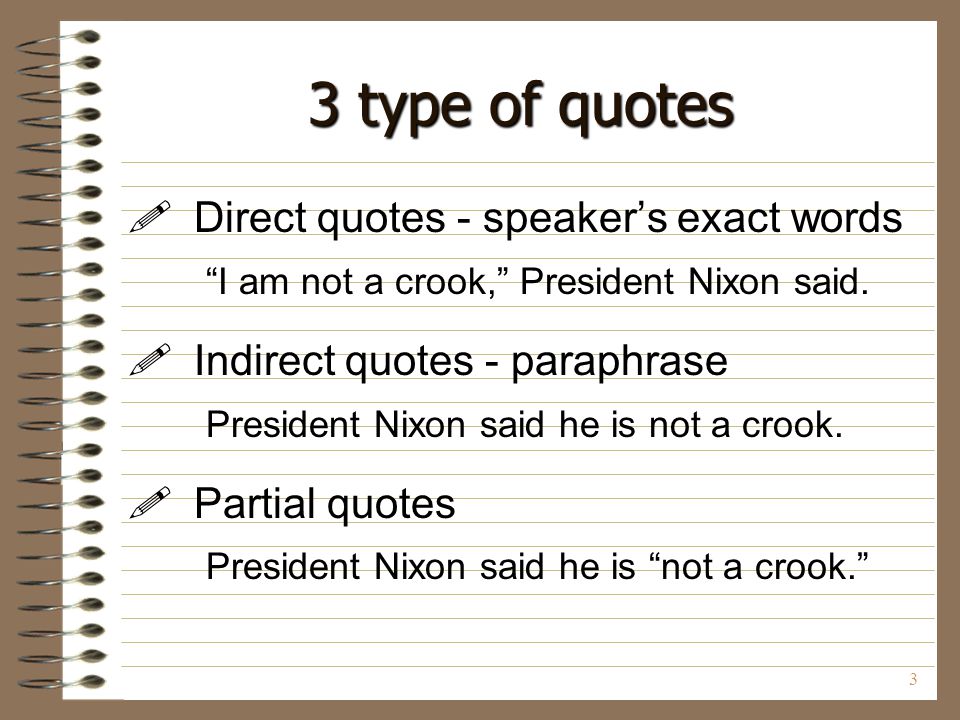 Quotes And Attribution I Said Ppt Download