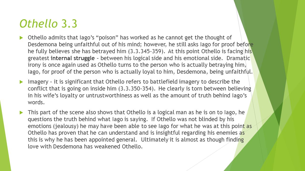 Othello 3.3
