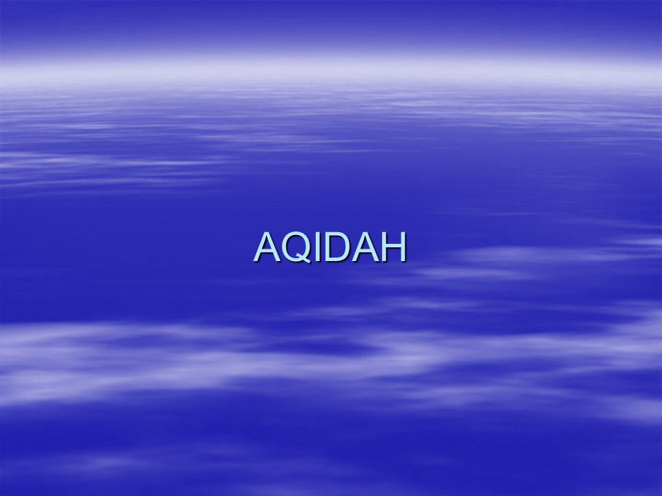 AQIDAH