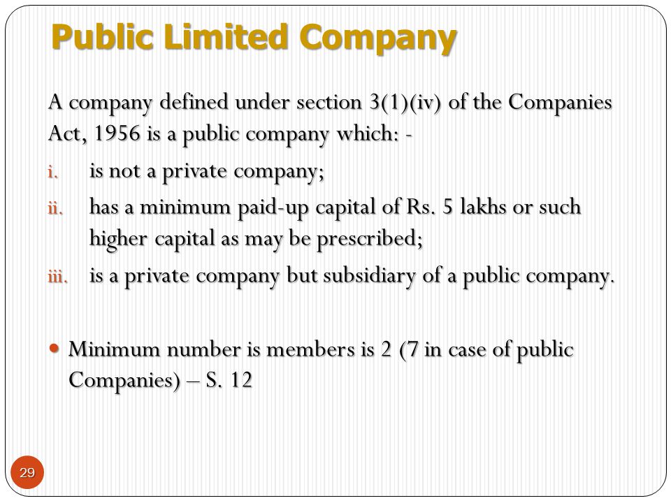 Company Law Ppt Download