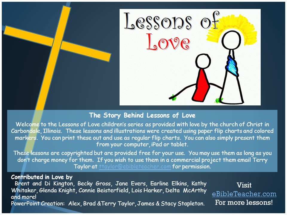 The Story Behind Lessons of Love