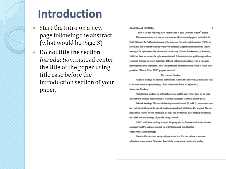 Apa Manuscript Elements Ppt Video Online Download