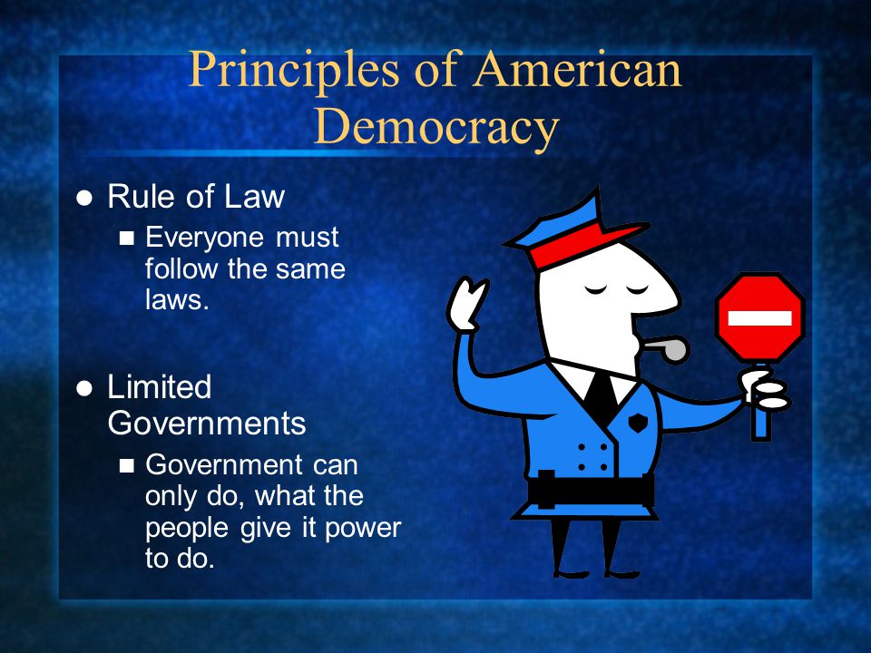 Principles of American Democracy