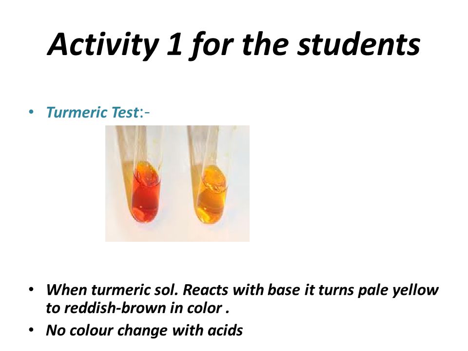 Activity 1 for the students