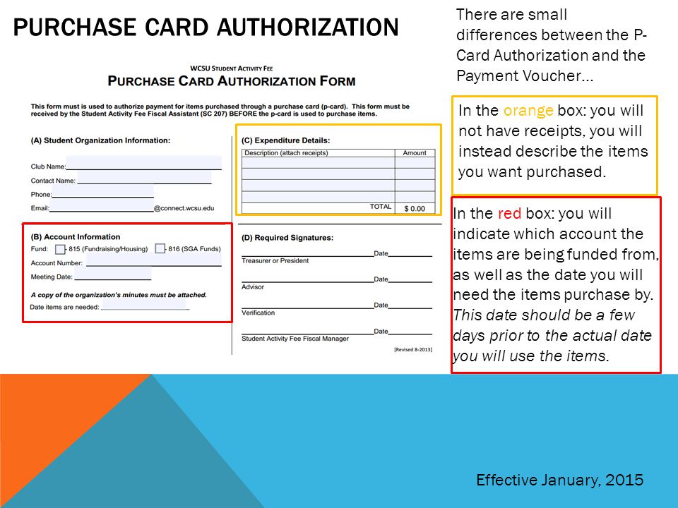 Purchase card authorization