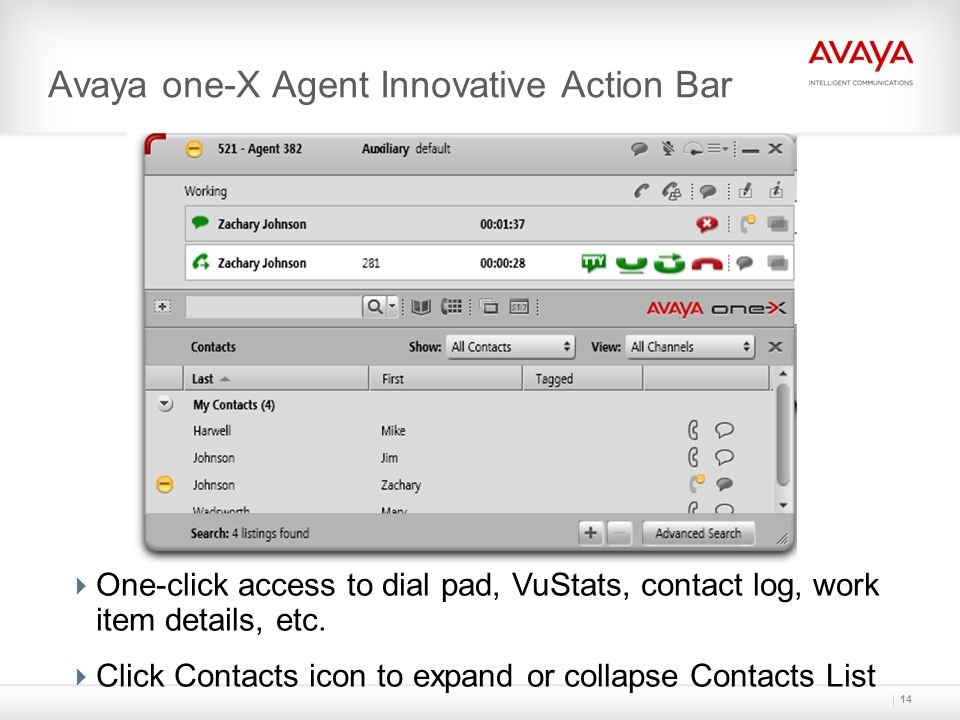 Avaya one-X® Agent Mike Harwell Contact Center Product Management - ppt