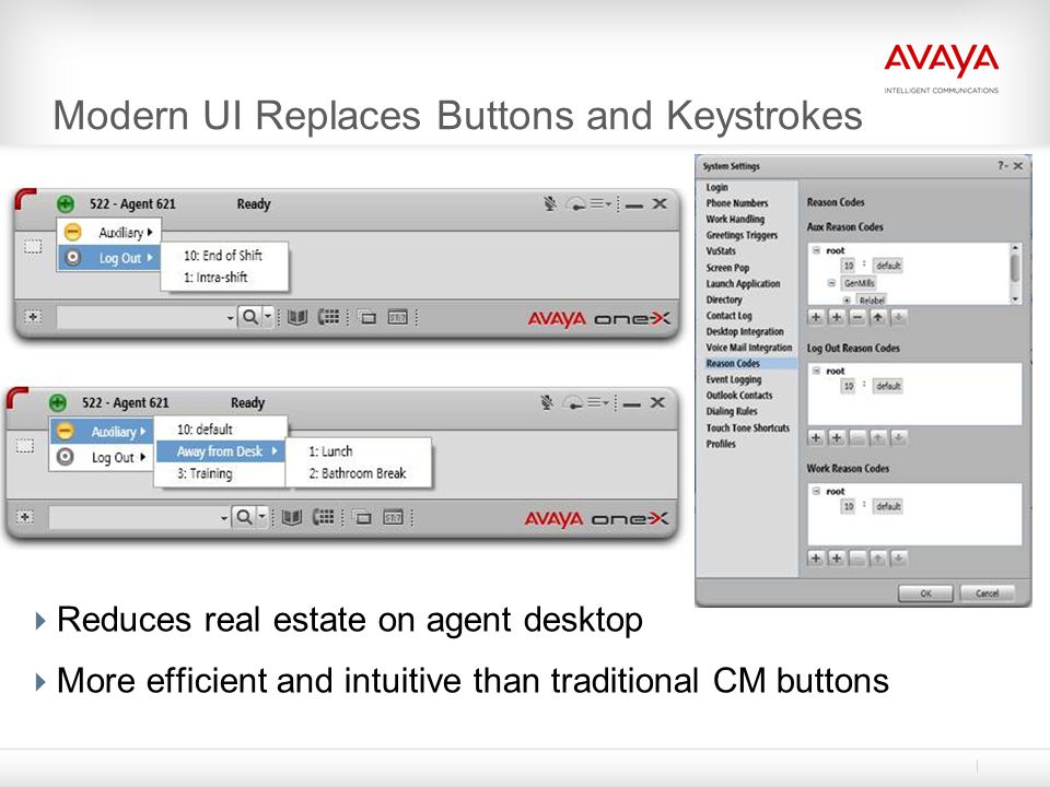 Avaya one-X® Agent Mike Harwell Contact Center Product Management - ppt