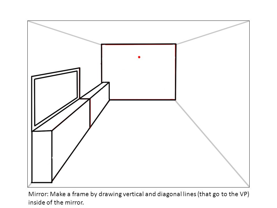 Drawing Furniture Using One Point Perspective Ppt Video Online