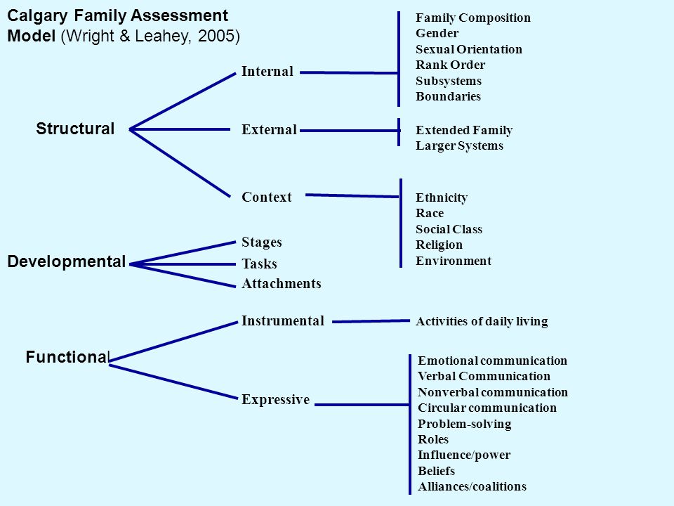 calgary family assessment model