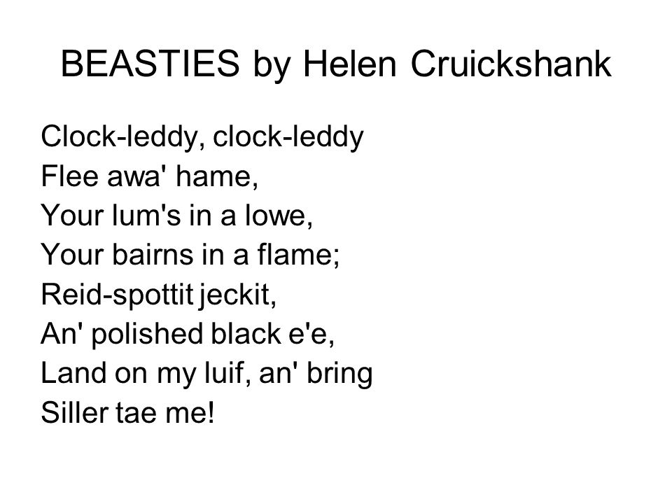 BEASTIES by Helen Cruickshank