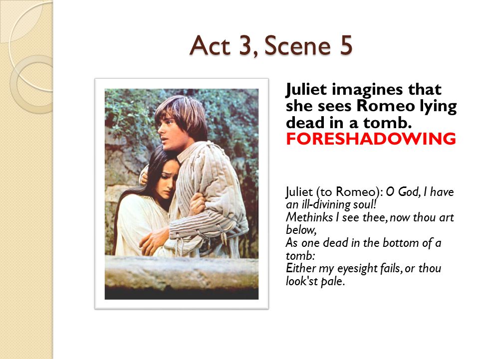 Foreshadowing In Romeo And Juliet slidesharetrick