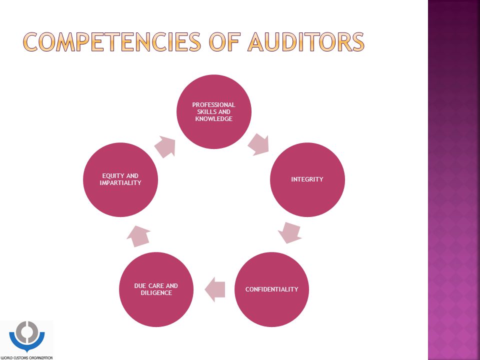 Competencies of auditors