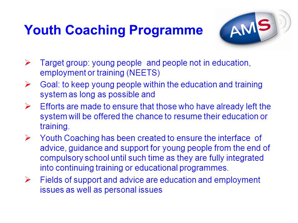 Youth Coaching Programme