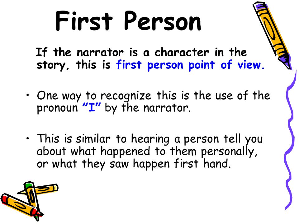 Point Of View Lessons Tes Teach