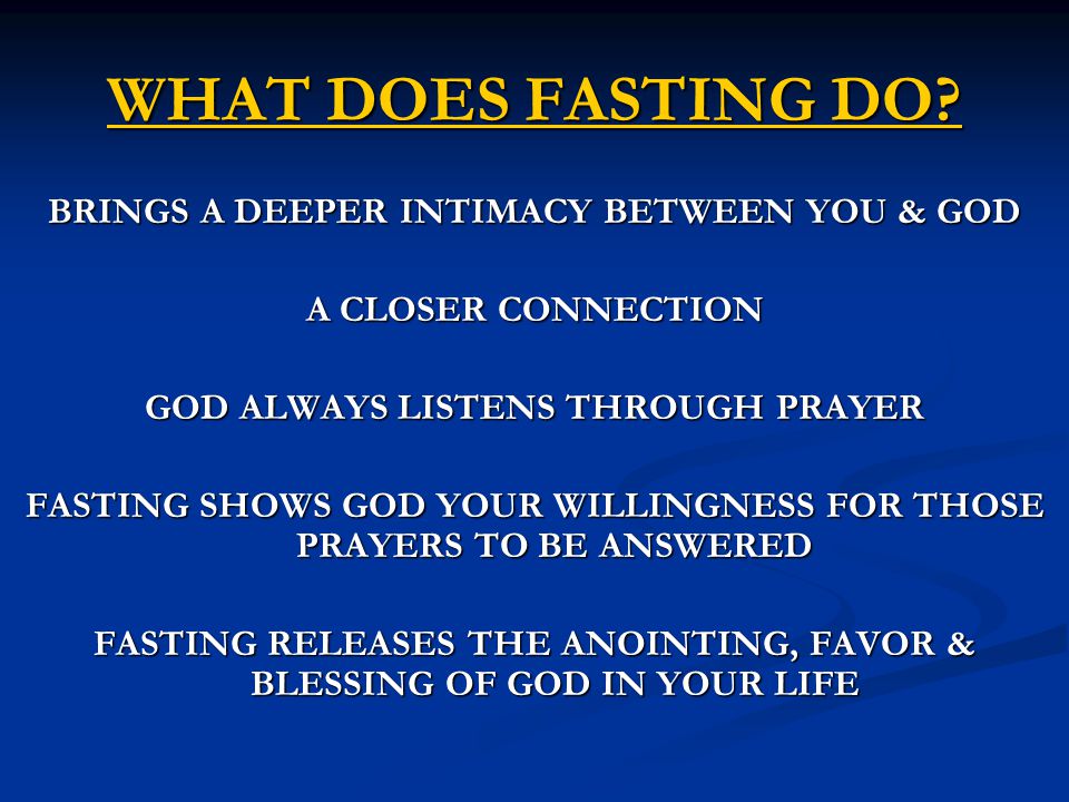 Prayer Fasting Ppt Video Online Download