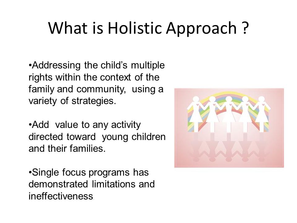 holistic approach to child development