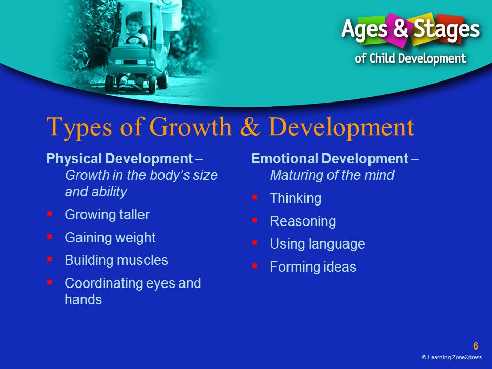 Types of Growth & Development