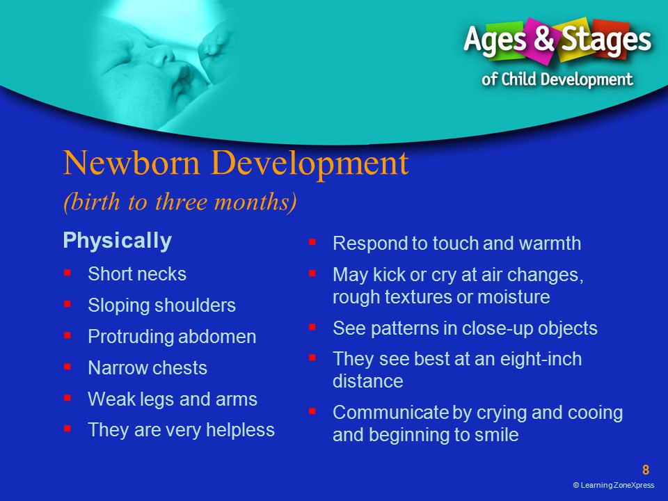 Newborn Development (birth to three months)